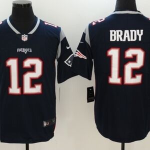 NFL Patriots Brady Jersey